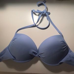 Periwinkle/Light Blue Push-Up Bikini Top